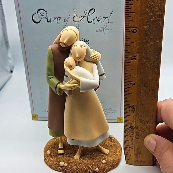 🎄2005 Pure of Heart Holy Family figurine - Picture 9 of 12